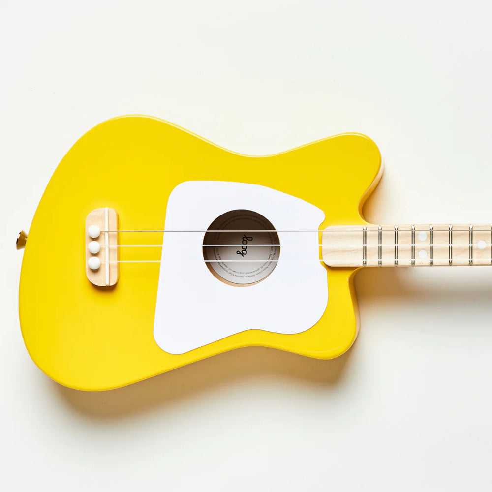 Loog guitare mini acoustique jaune