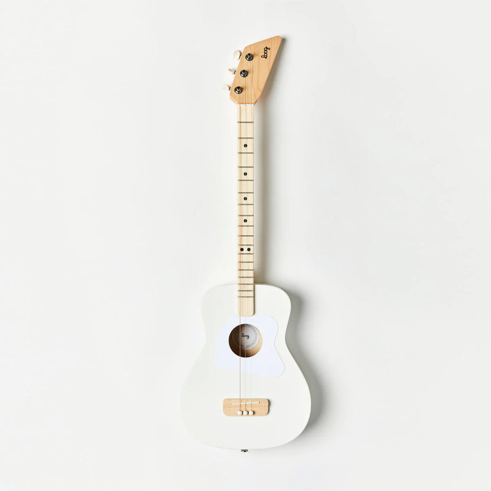Loog guitare Pro acoustique blanc