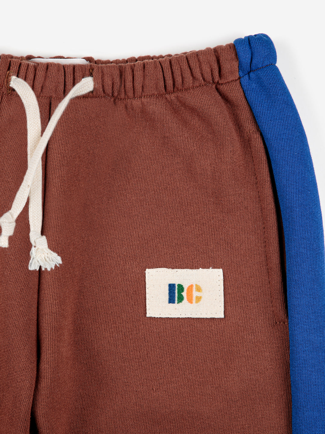 Pantalon jogging en coton biologique brun