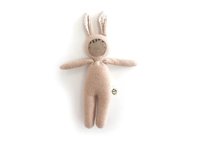 Ouistitine - Mini poupée lapin - Rose