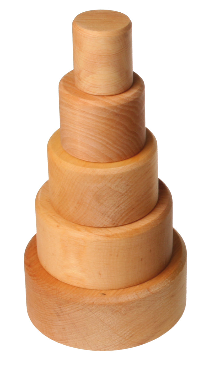 Grimm's montreal quebec canada wooden toys jouets en bois 10340 stacking bowls natural bols à empiler naturel