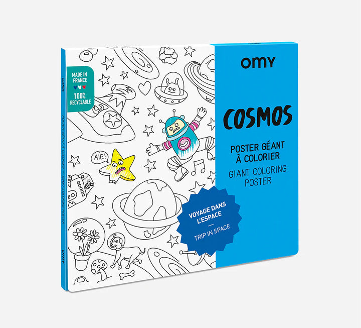 Omy Affiche géante à colorier - Cosmos / Arts et loisirs créatifs