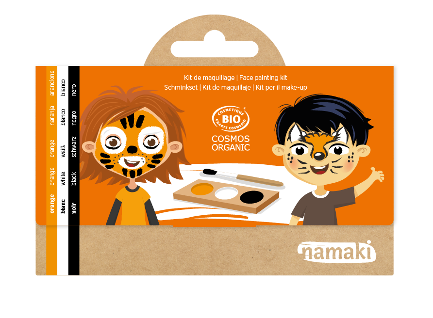 Namaki Maquillage bio - 3 couleurs Tigre et Renard 