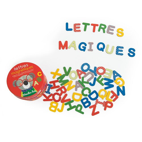 moulin roty lettres magnétiques abc alphabet magnets
