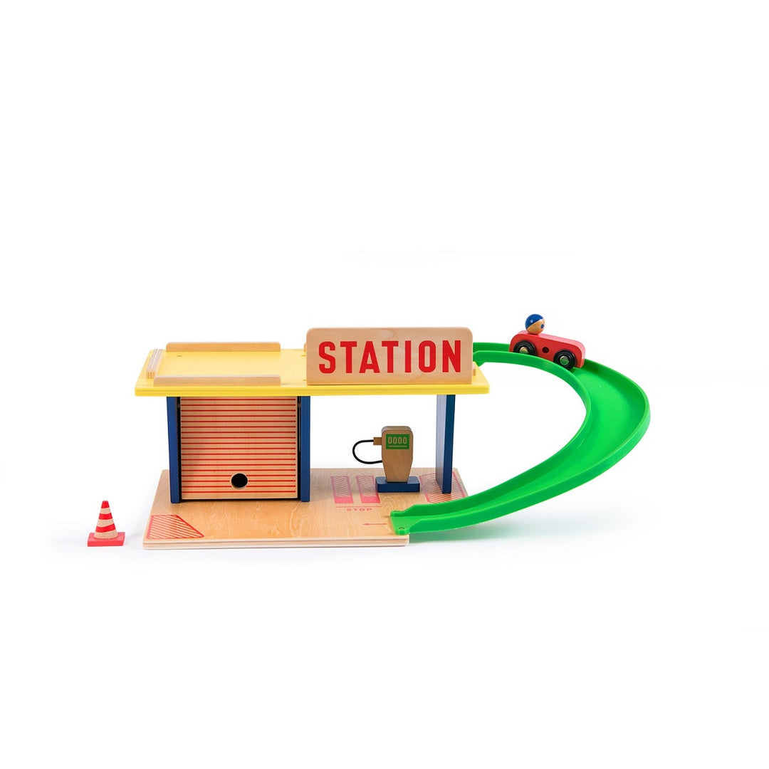 moulin roty station d'essence gas station aurelien debat car voiture vehicle véhicule garage toy toys jouet jouets kids enfants 720408