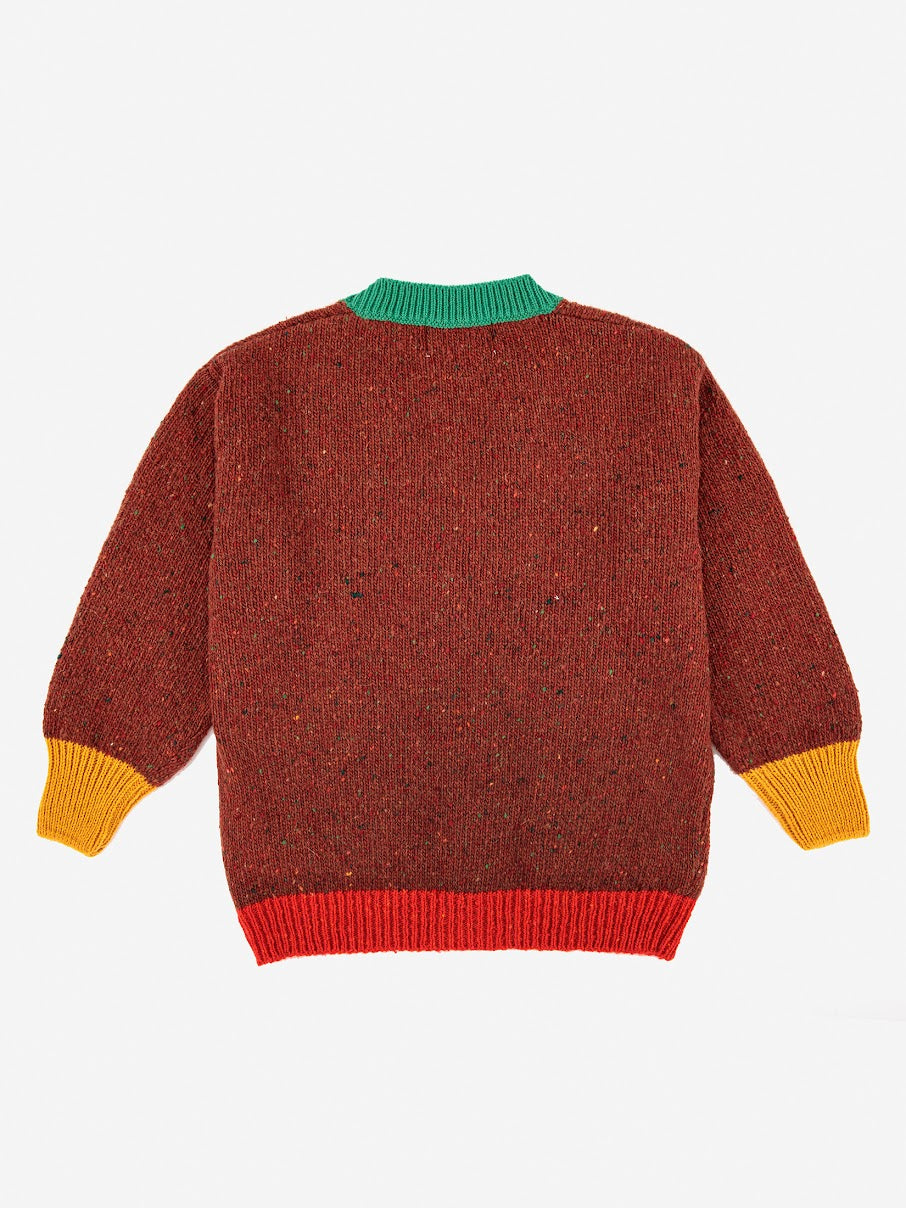 Bobo Choses aw22 - Forever now Cardigan Color Block