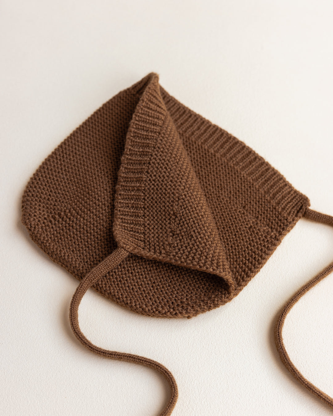Bonnet tricot Dolly - Chocolat
