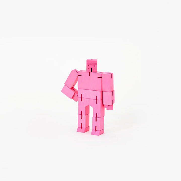 Cubebot micro en bois rose
