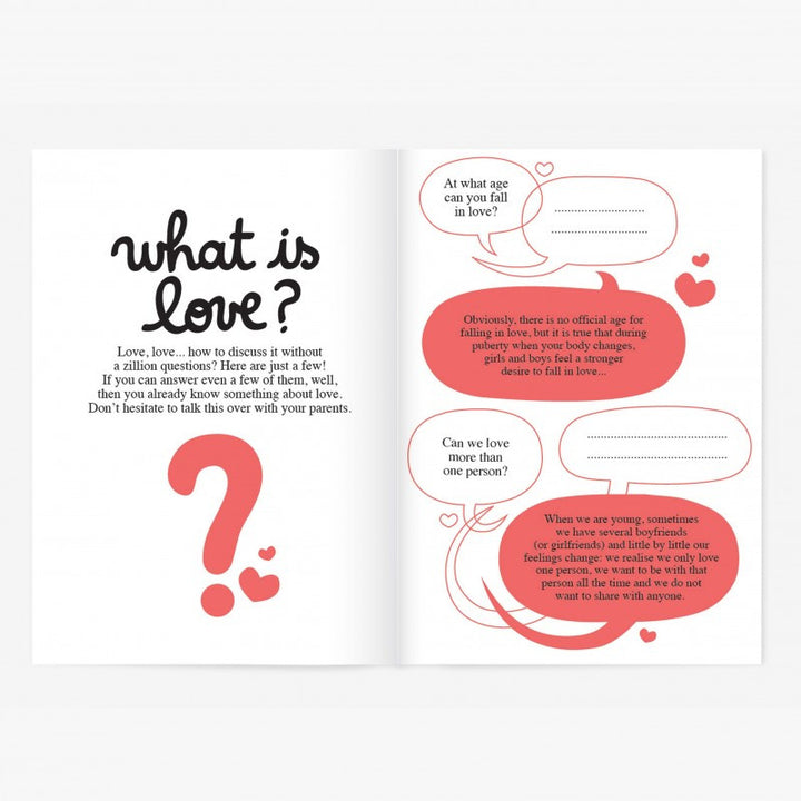 Activity book about love minus editions