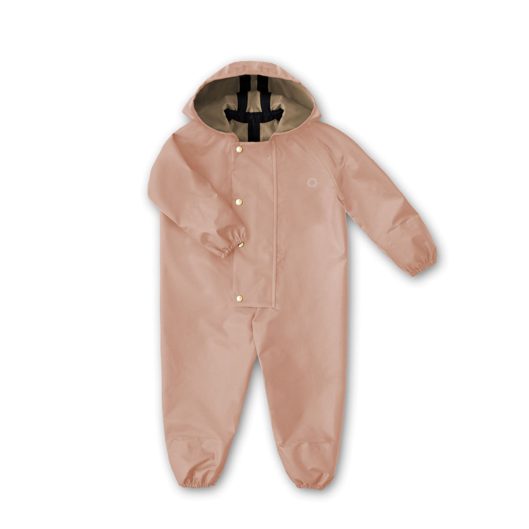 combinaison de pluie pour bébés et bambins faire child rain onesie beach rose color for babies and toddler