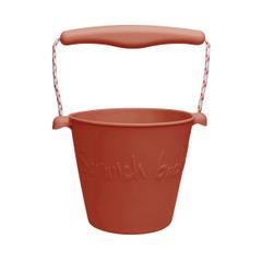 scrunch bucket silicone seau  rust