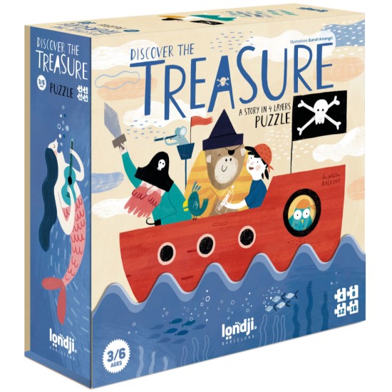londji discover the treasure puzzle casse-tête PZ559U