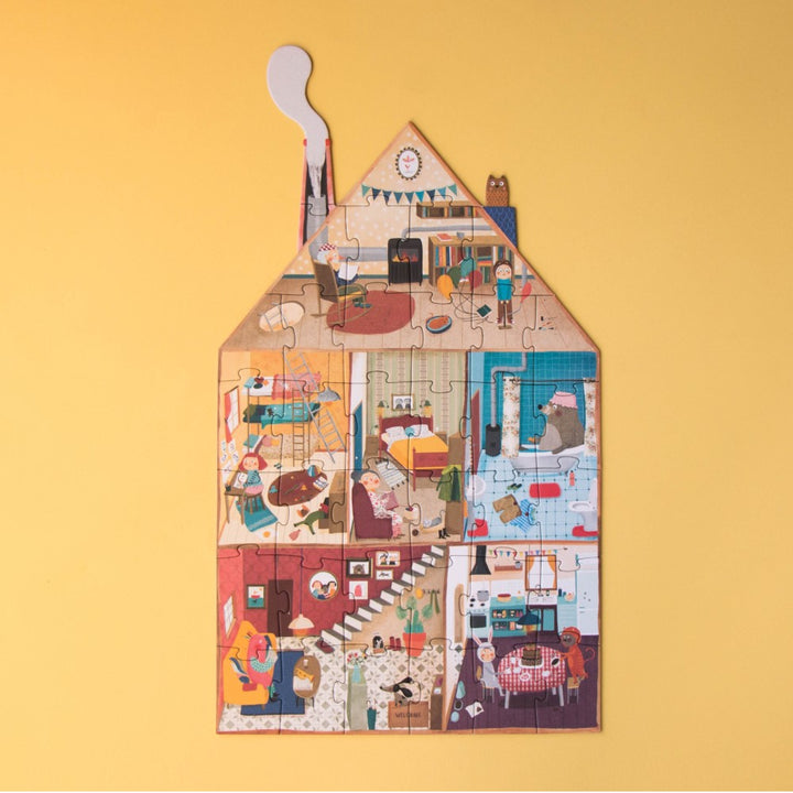 londji puzzle casse-tête welcome to my home maison